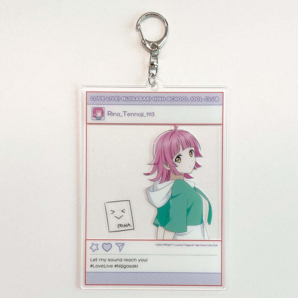 Love Live! Nijigasaki High School Idol Club Rina Tennoji Acrylic