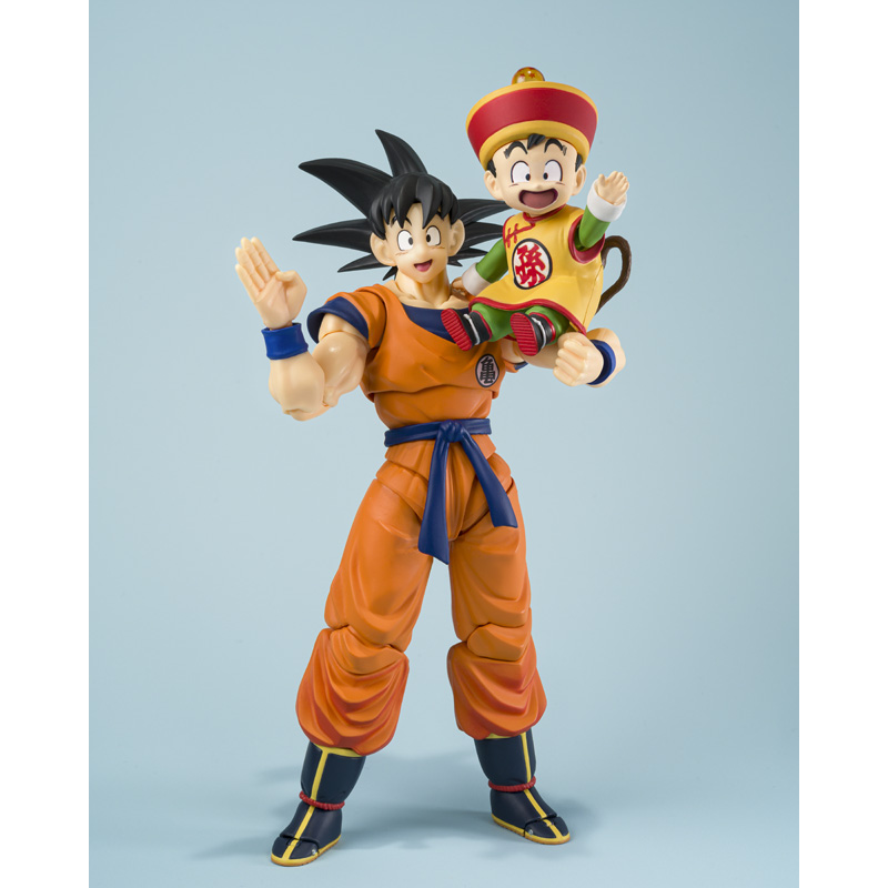 S.H.Figuarts SON GOKU & SON GOHAN -KID- & KINTOUN -Exclusive