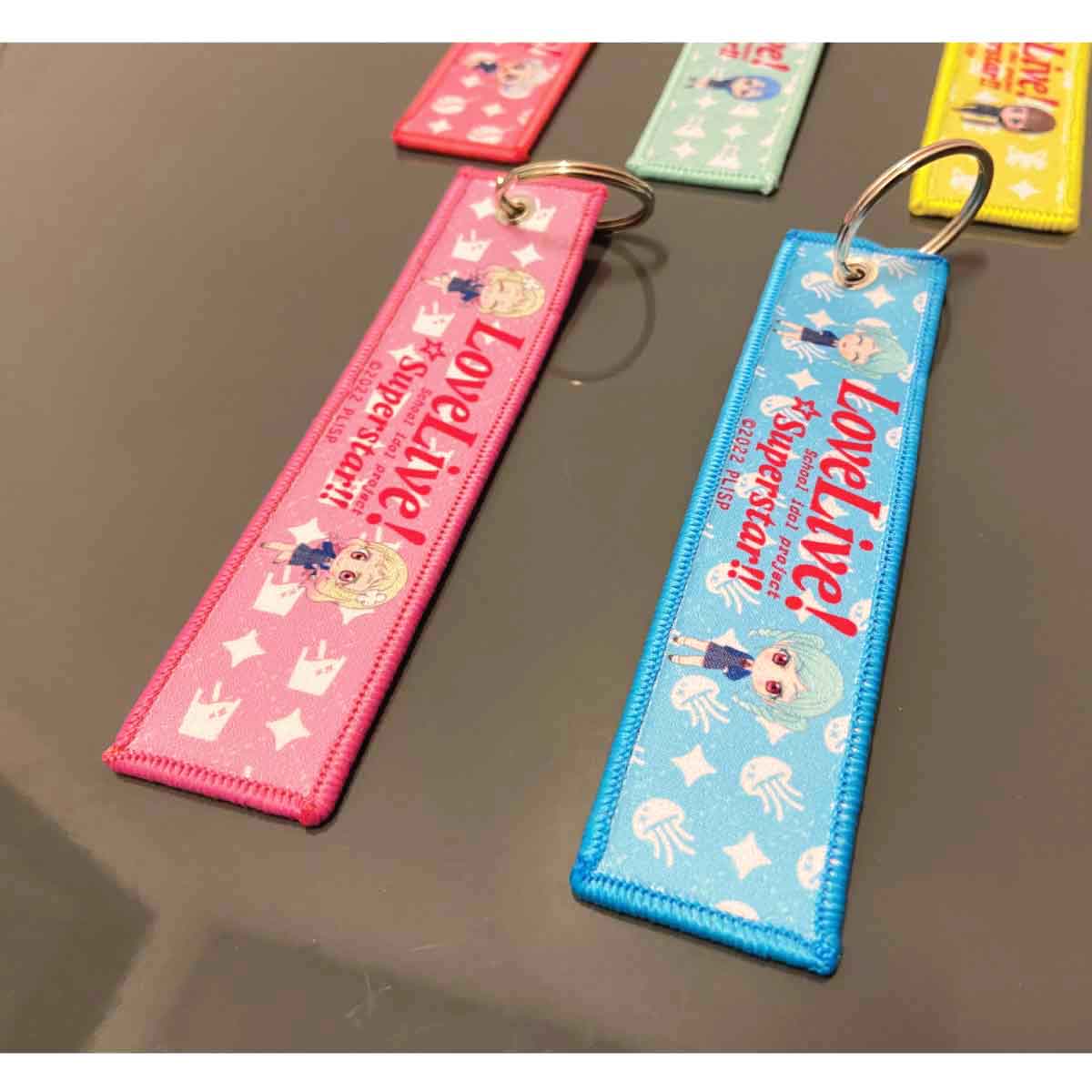 liebe 5th記念セット Love Live! Superstar!! Flight tag keychain 5 styles 5yncri5e! set