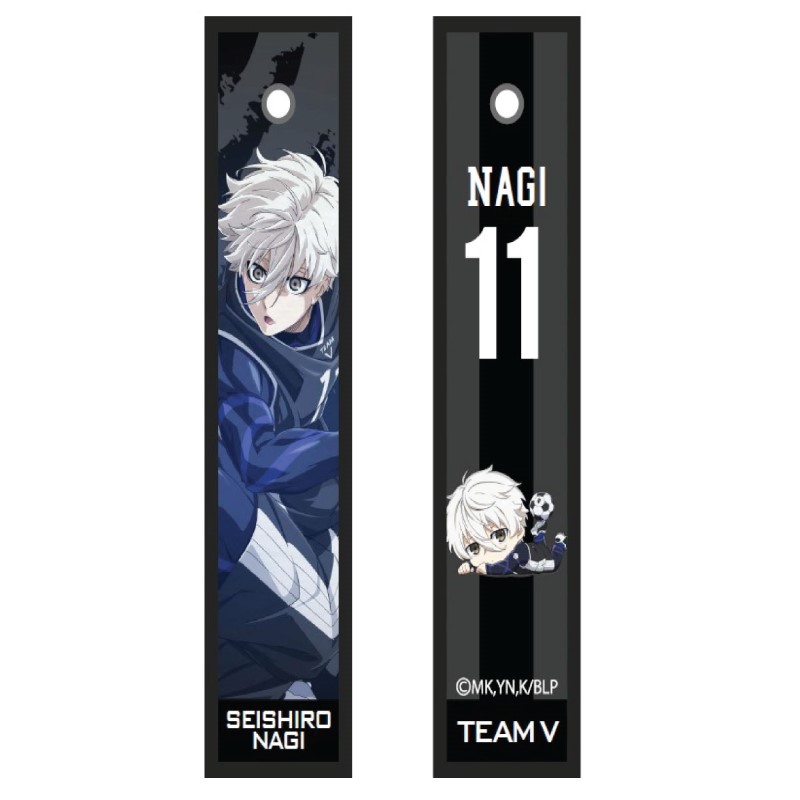 BLUE LOCK Flight tag keychain 7 styles set (Isagi, Bachira