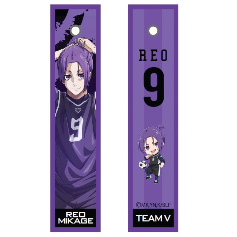 BLUE LOCK Flight tag keychain 7 styles set (Isagi, Bachira