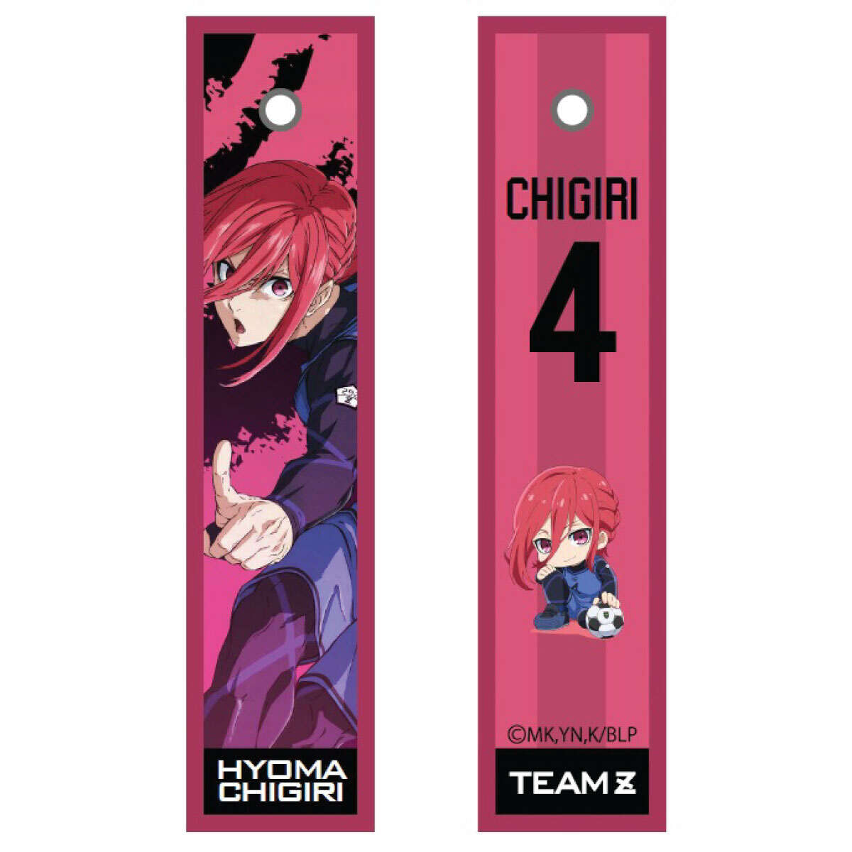 BLUE LOCK Flight tag keychain 7 styles set (Isagi, Bachira