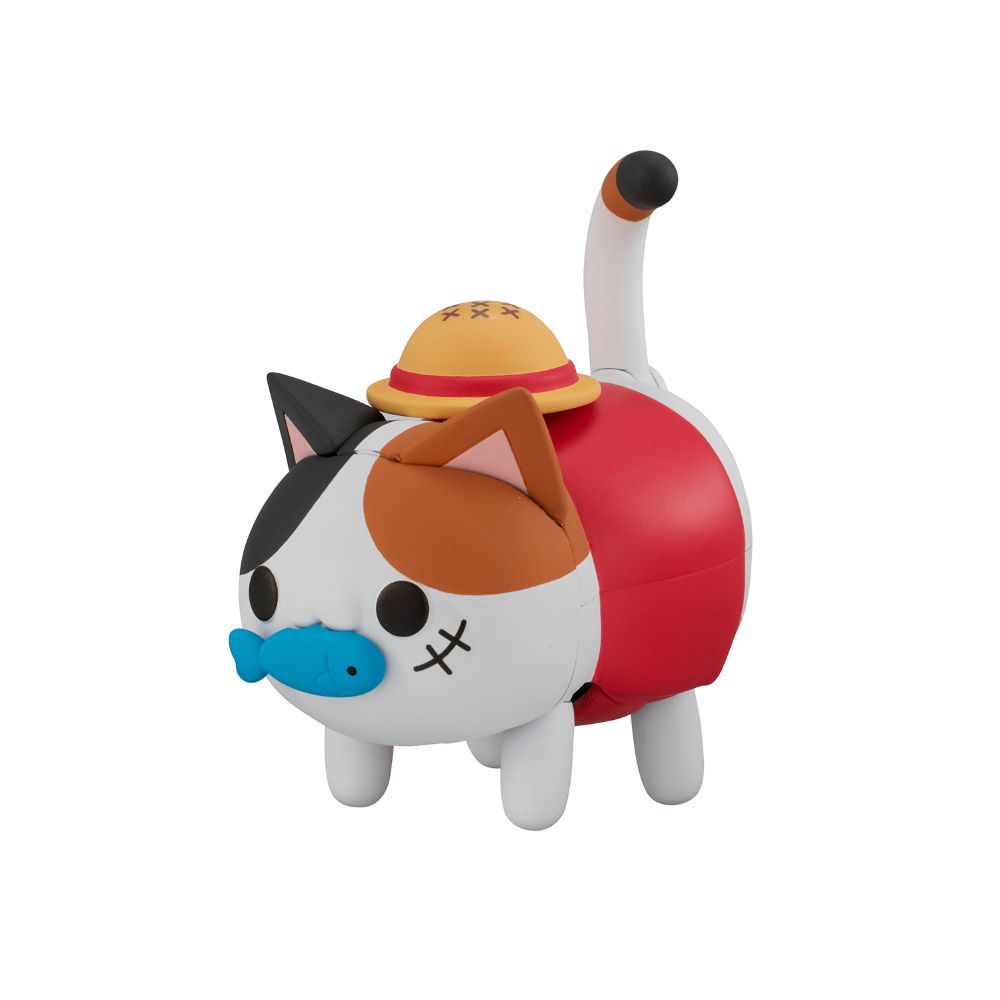 Tokotoko NyanPieceNyan! Monkey.D.Luffy One Piece Mega Cat Project