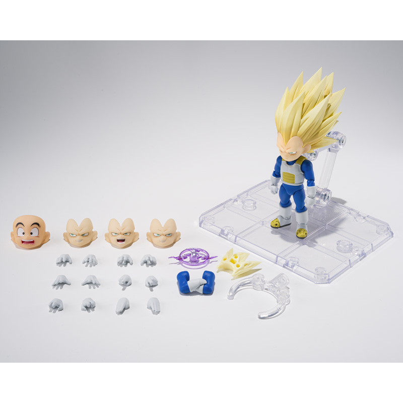 S.H.Figuarts SUPER SAIYAN 3 VEGETA (MINI) -DAIMA- | DRAGON BALL