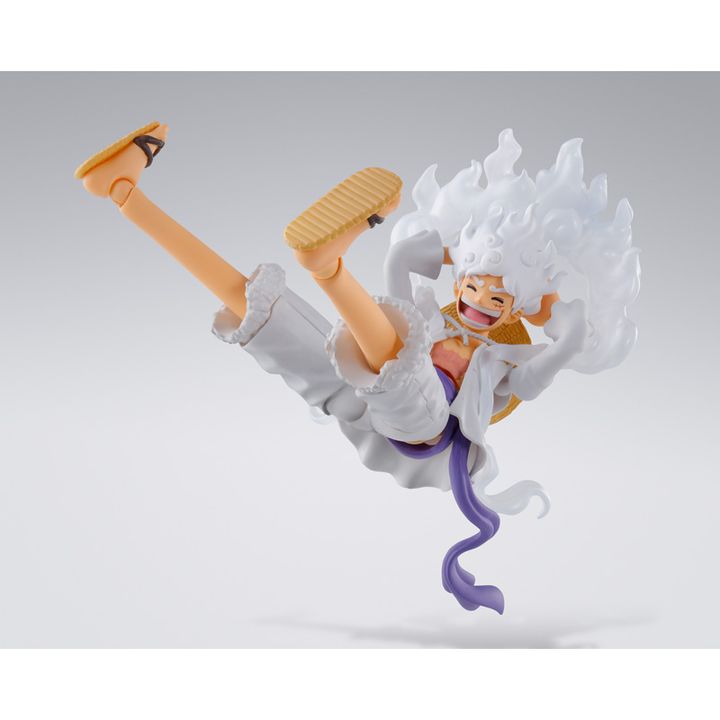 S.H.Figuarts Monkey D.Luffy - GEAR5 - | ONE PIECE | PREMIUM BANDAI USA  [Official] Online Store for Action Figures, Model Kits, Card Games, Toys,  and more.