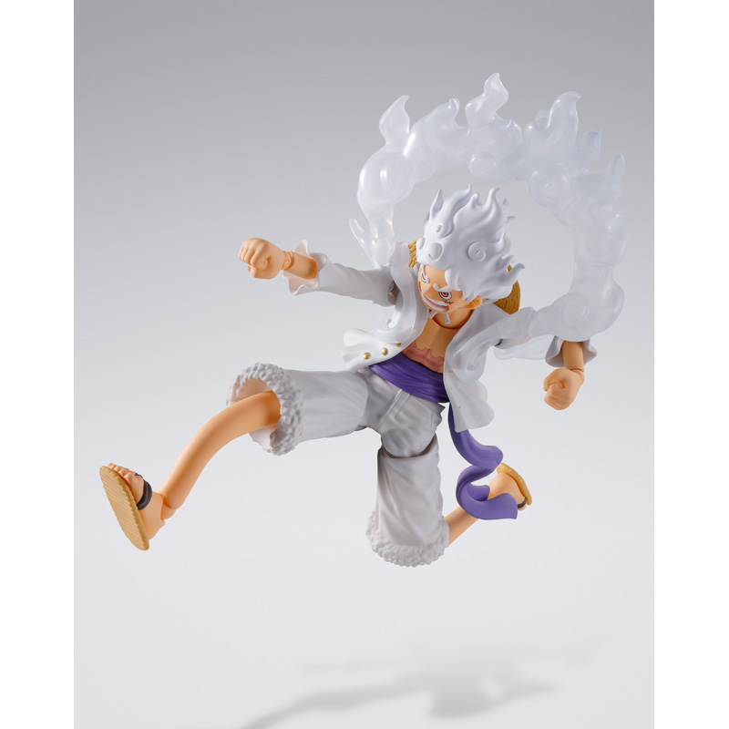 S.H.Figuarts Monkey D.Luffy - GEAR5 - | ONE PIECE | PREMIUM BANDAI USA  [Official] Online Store for Action Figures, Model Kits, Card Games, Toys,  and more.