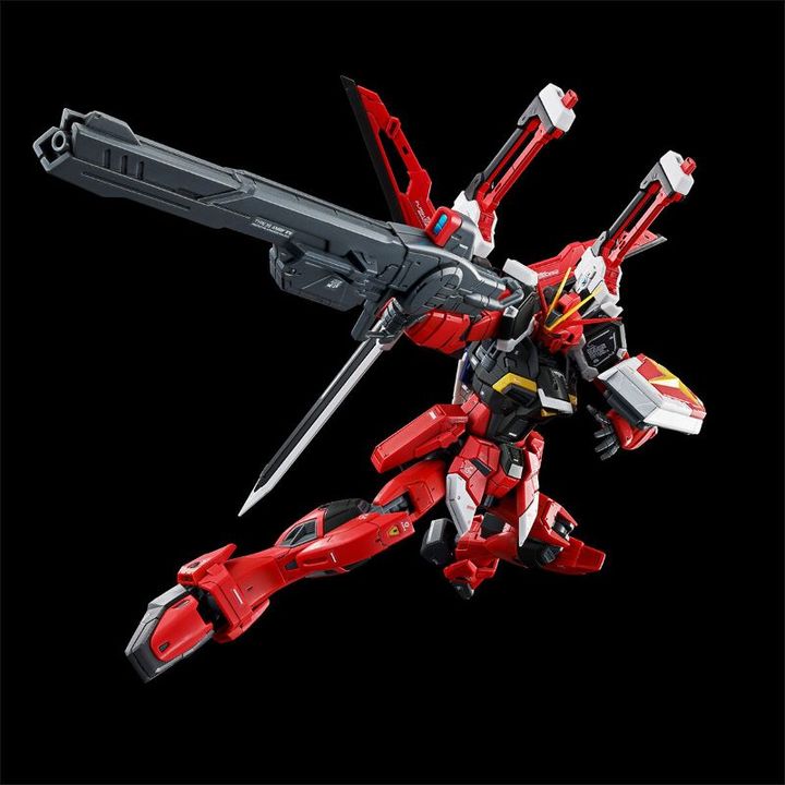 RG 1/144 SWORD IMPULSE GUNDAM SpecII - tampilan samping model kit