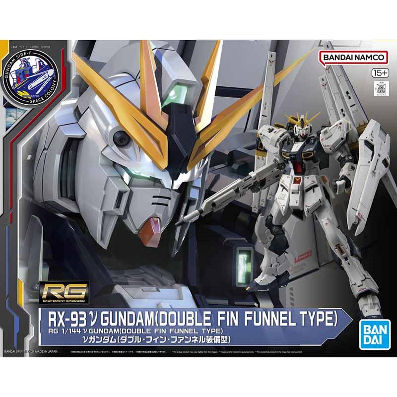 RG 1/144 v GUNDAM(DOUBLE FIN FUNNEL TYPE) | GUNDAM | PREMIUM
