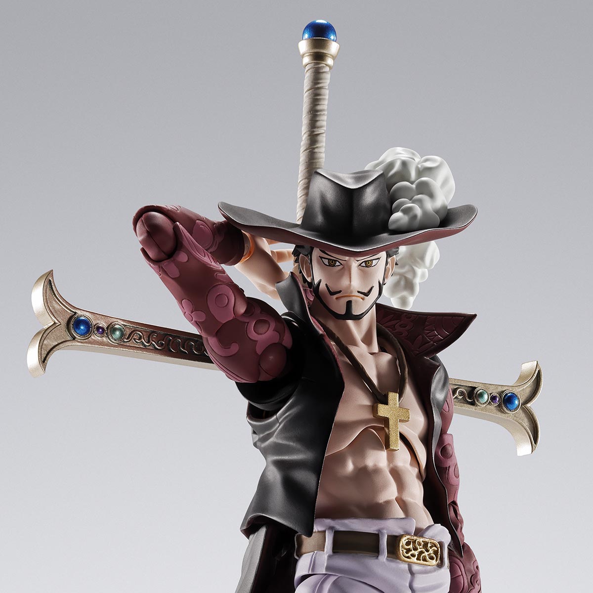 BANDAI Figuarts DRACULE MIHAWK 未開封 BANDAI Figuarts ZERO ONE PIECE Dracule Mihawk Action Figure