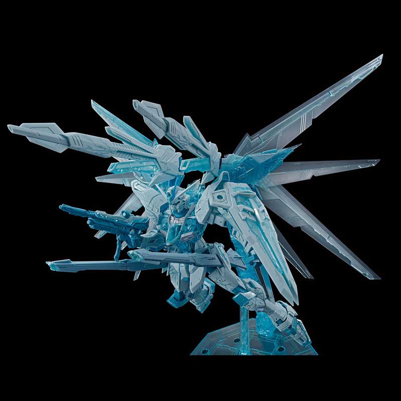 ロボット FREEDOM GUNDAM Ver.2.0 [CLEAR BLUE] BANDAI MG 1/100 Freedom Gundam Ver.2.0 CROSS CONTRAST COLORS
