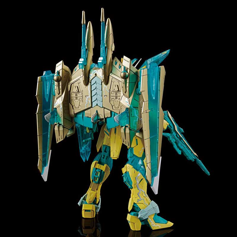 MG 1/100 JUSTICE GUNDAM [CROSS CONTRAST COLORS / CLEAR GREEN