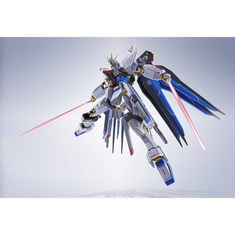 ロボット BANDAI L BUILD STRIKE FREEDOM GUNDAM Metal Robot Tamashii ZGMF-X20A Strike Freedom Gundam