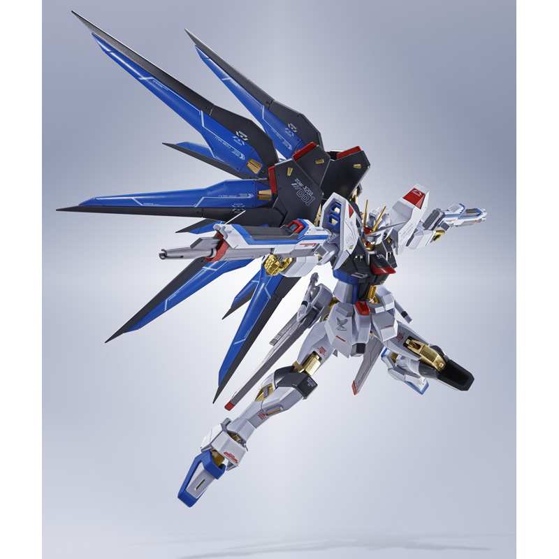 ロボット BANDAI L BUILD STRIKE FREEDOM GUNDAM Tamashii Nations Releases 