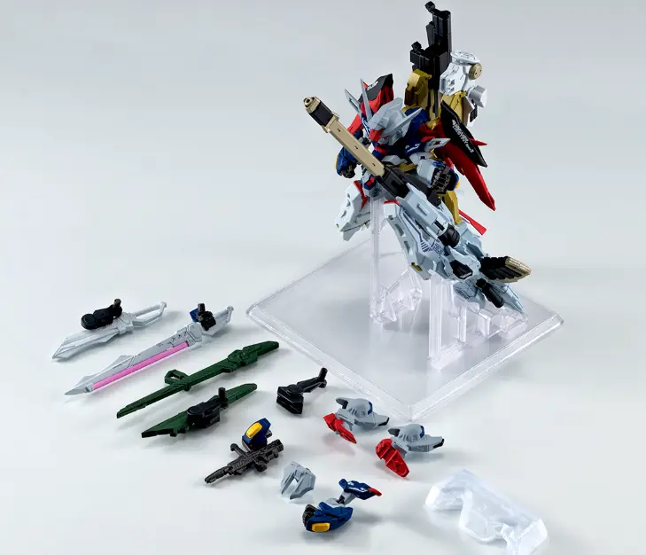 FW GUNDAM CONVERGE Destiny Gundam Spec II & ​Zeus Silhouette
