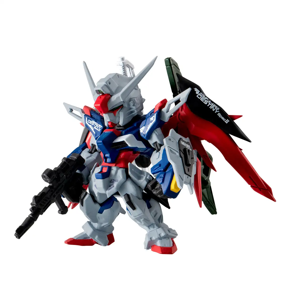 FW GUNDAM CONVERGE Destiny Gundam Spec II & ​Zeus Silhouette