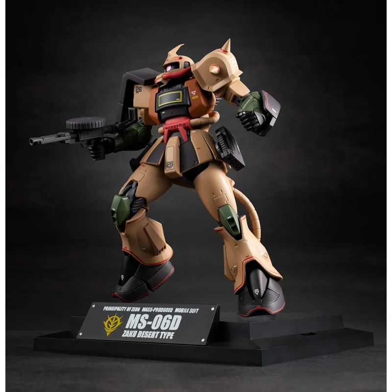 BANDAI ROBOT魂 MS-06D ザク・デザートタイプMS.MUSEUM コンセプトは“記憶の原点”…「ザク・デザートタイプ」がROBOT魂新