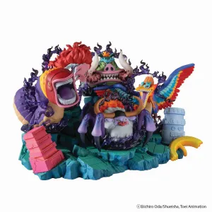 ONE PIECE WORLD COLLECTABLE FIGURE PREMIUM MONKEY D.LUFFY VS FIVE