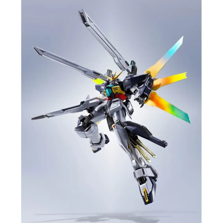 Pose penuh Metal Robot Spirits Gundam Double X