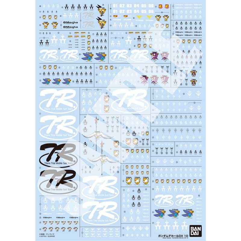 GUNDAM DECAL DX 10 | GUNDAM | PREMIUM BANDAI USA [Official] Online ...