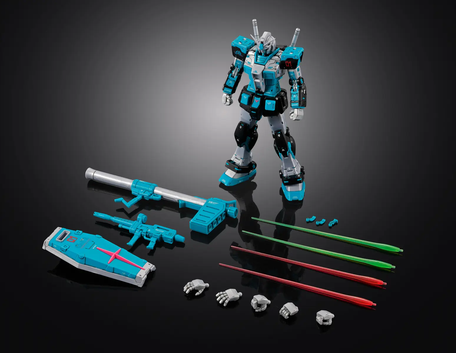 RG 1/144 RX-78-2 GUNDAM Ver.2.0 [HATSUNE MIKU Ver.] | GUNDAM