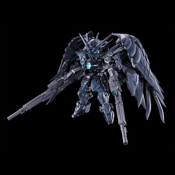 MGSD Wing Gundam Zero EW Structural Coating Black - tampilan depan