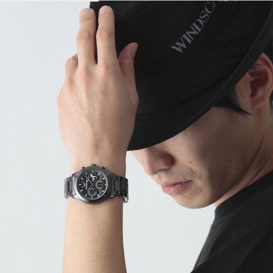 仮面ライダーW　ダブル　クロノグラフ　腕時計　WIND SCALE KAMEN RIDER W WIND SCALE Chronograph watch | Kamen Rider | PREMIUM