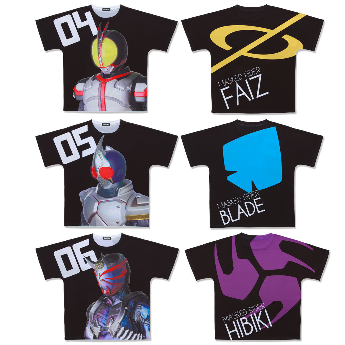 Heisei Kamen Rider 20th Anniversary All-Over Print T-shirt