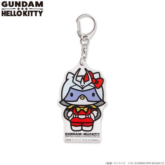 Keychain—Gundam vs Hello Kitty Reconciliation Project | GUNDAM