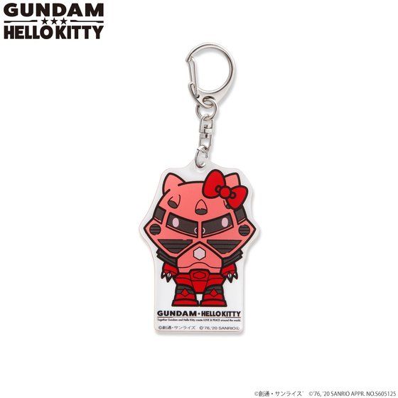 Keychain—Gundam vs Hello Kitty Reconciliation Project | GUNDAM