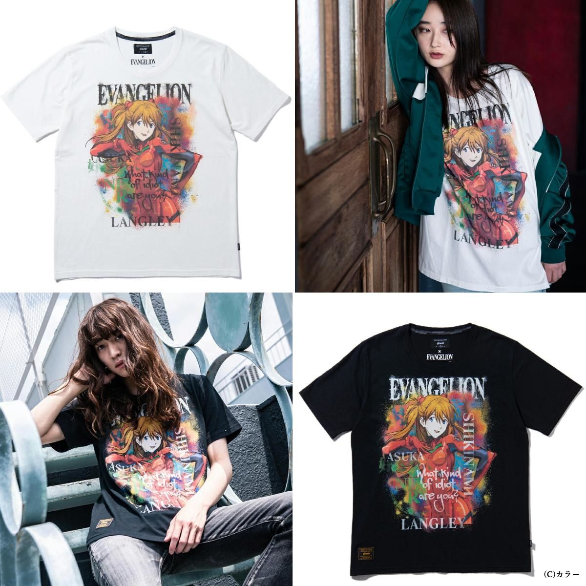 美品 glamb × EVANGELION アスカ Tシャツ エヴァンゲリオン×glamb 】T
