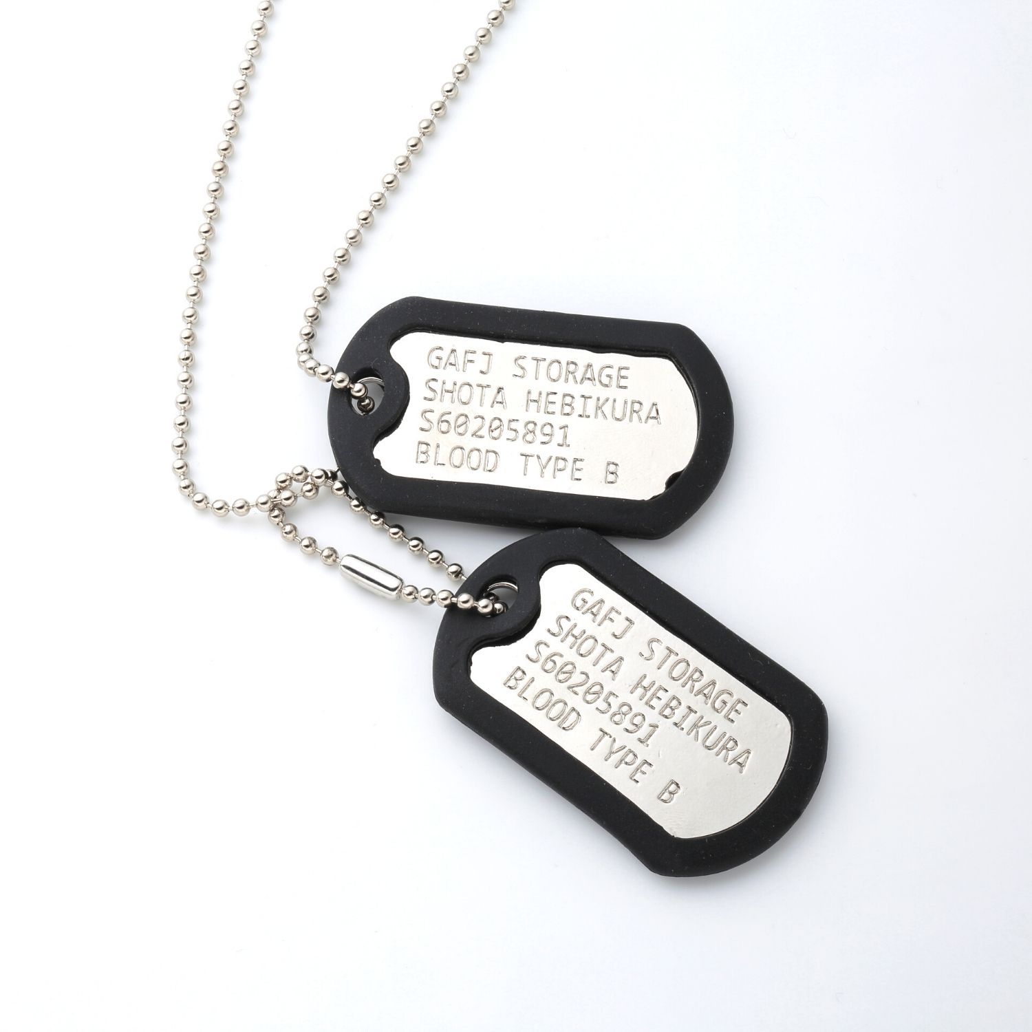 kazumama　ネームタグ Haruki Natsukawa Dog Tag Pendant Necklace—Ultraman Z | ULTRAMAN