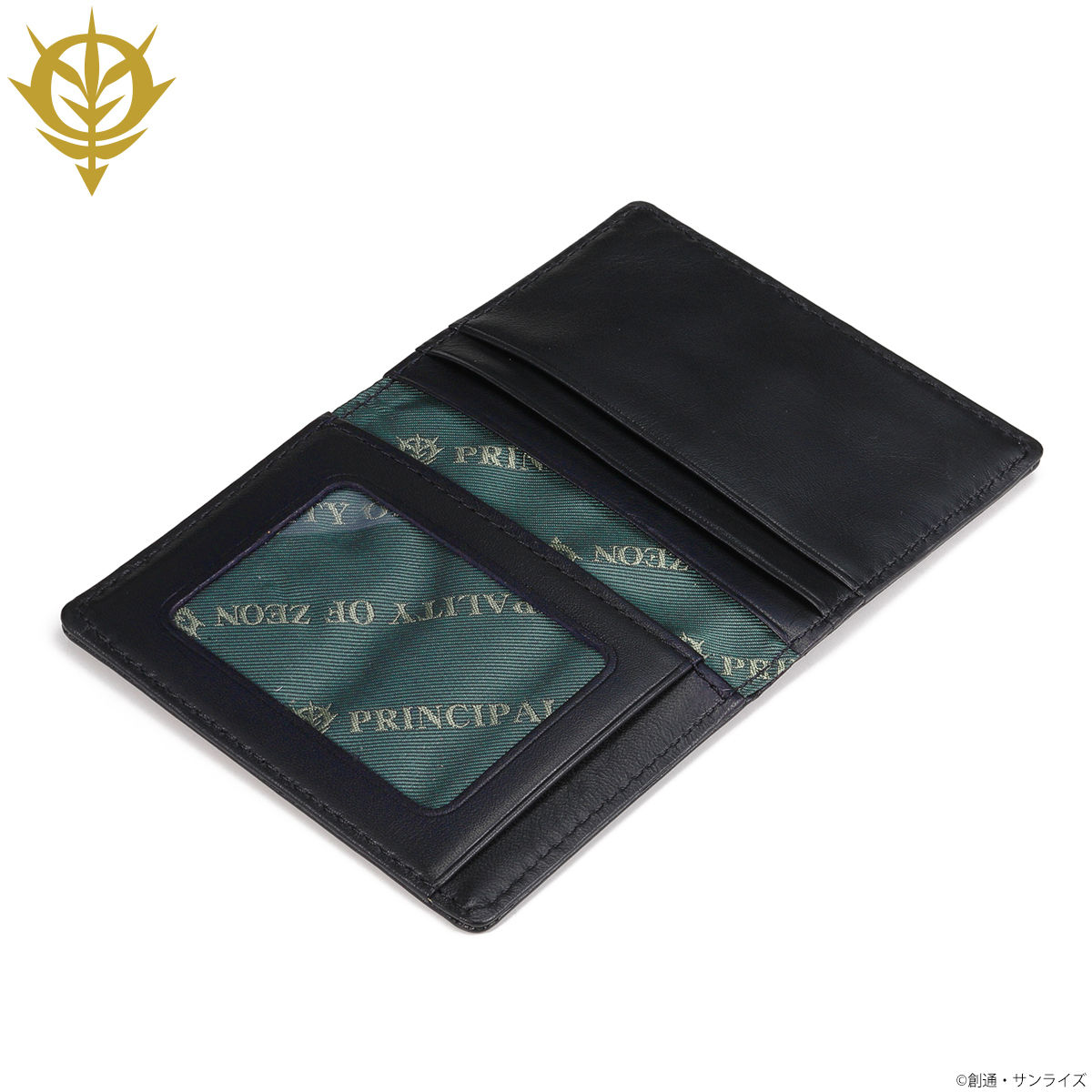 Mobile Suit Gundam Zeon Golden Emblem Passcase | GUNDAM | PREMIUM