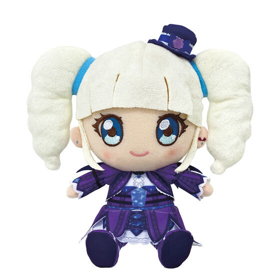 Aikatsu! Premium Rare Goth Magic Coord Yurika Tōdō Chibi Plush Toy