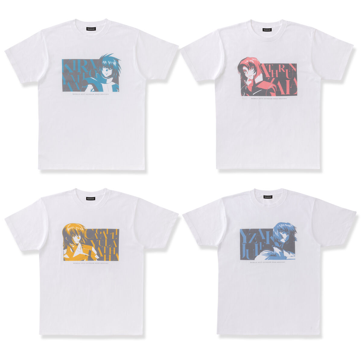Mobile Suit Gundam SEED DESTINY Tricolor-themed T-shirt | GUNDAM
