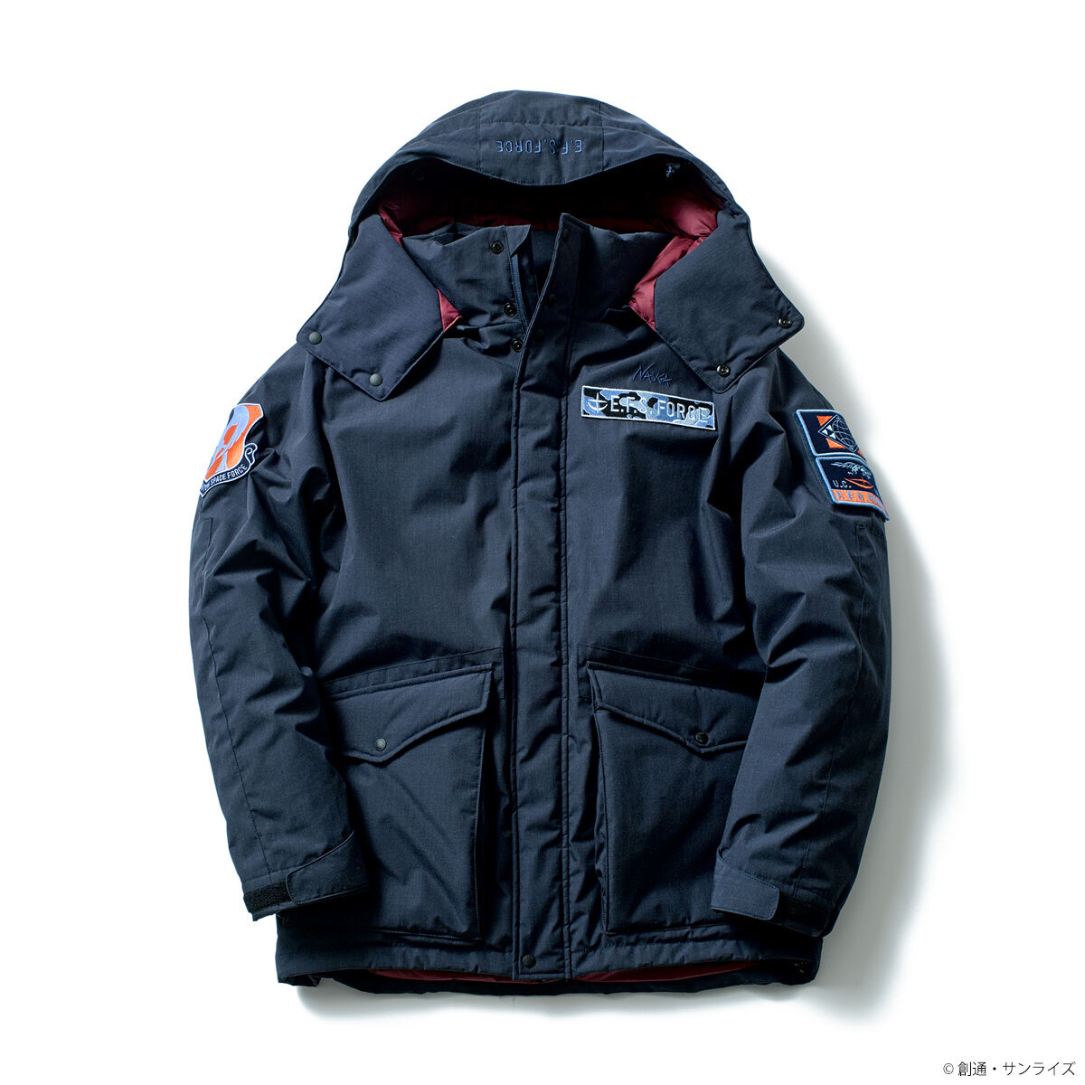 STRICT-G x NANGA Mobile Suit Gundam EFSF TAKIBI Down Jacket