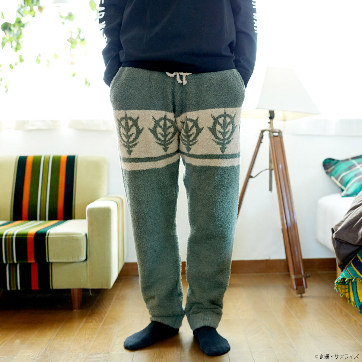 STRICT-G Mobile Suit Gundam Fluffy Loungewear Long Pants Zeon