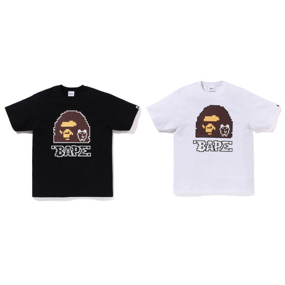 BAPE X TAMAGOTCHI APE HEAD TEE | PREMIUM BANDAI USA [Official