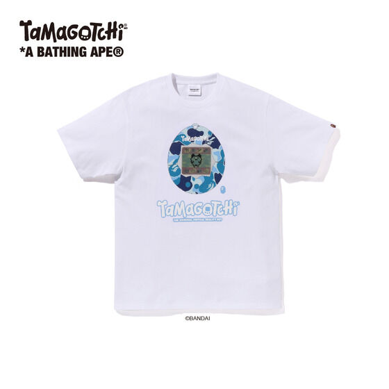 BAPE X TAMAGOTCHI TAMAGOTCHI TEE (CAMO) | PREMIUM BANDAI USA