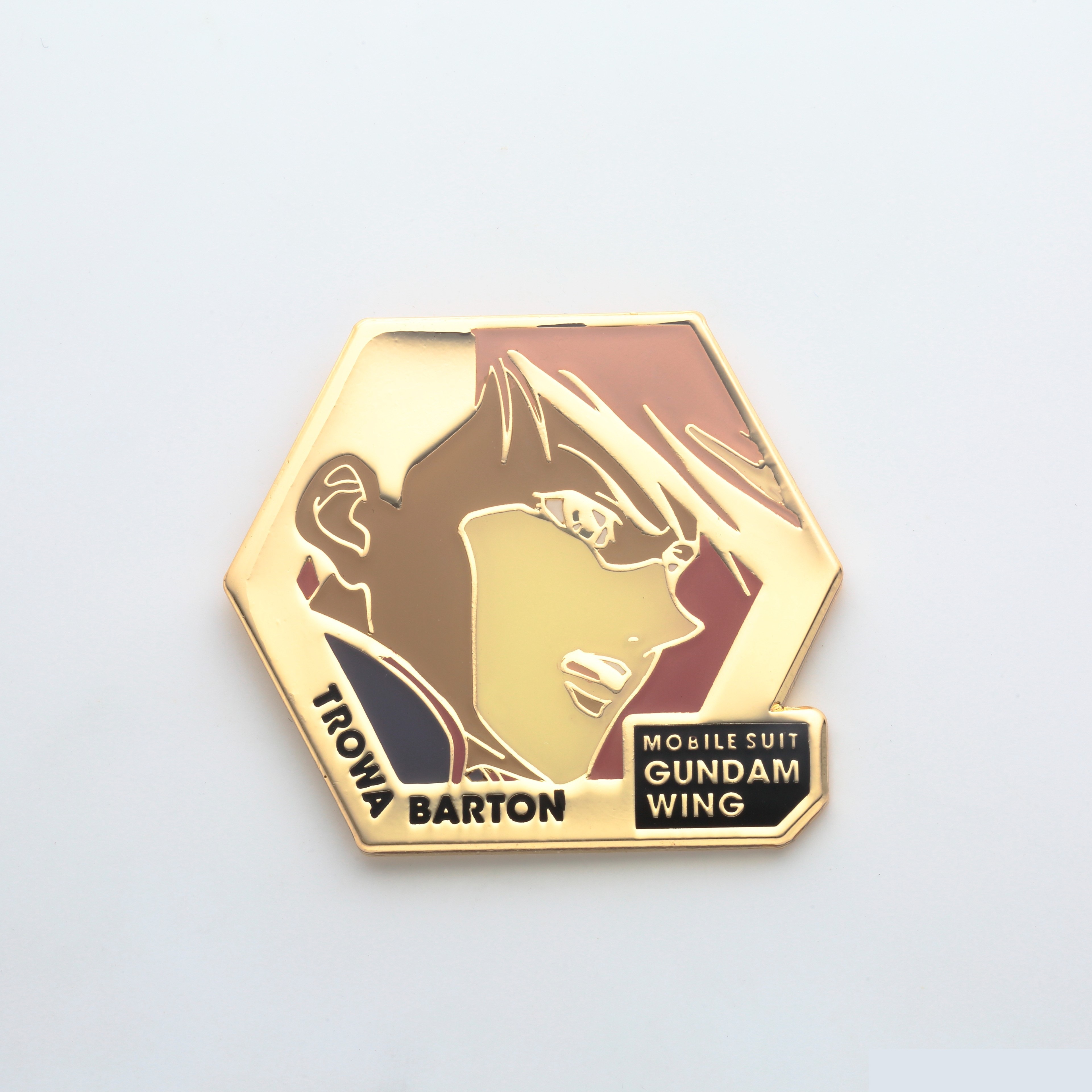 gd グルダン バッヂ Premium Bandai Limited】 STRICT-G Mobile Suit Gundam Wing Pin