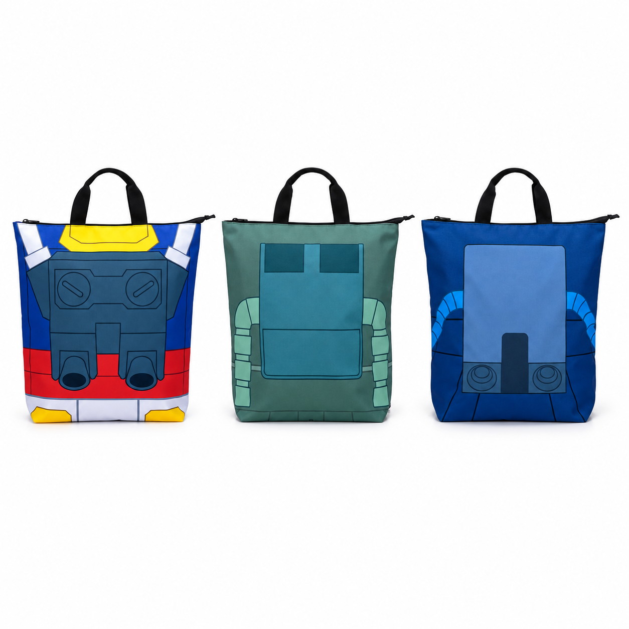 Mobile Suit Gundam Backpack Motif 2-Way Tote Bag