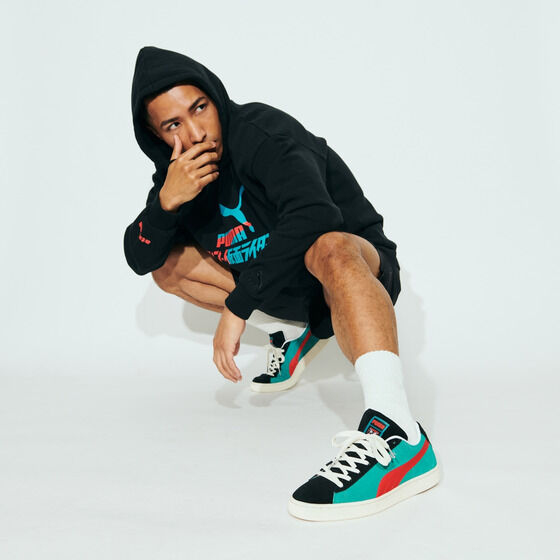 PUMA x atmos Shin Kamen Rider Suede VTG Shoes | Kamen Rider