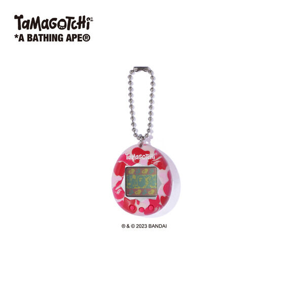 A BATHING APE TAMAGOTCHI PINK エイプ タマゴッチ BAPE×TAMAGOTCHI ORIGINAL TAMAGOTCHI PINK | PREMIUM BANDAI Taiwan
