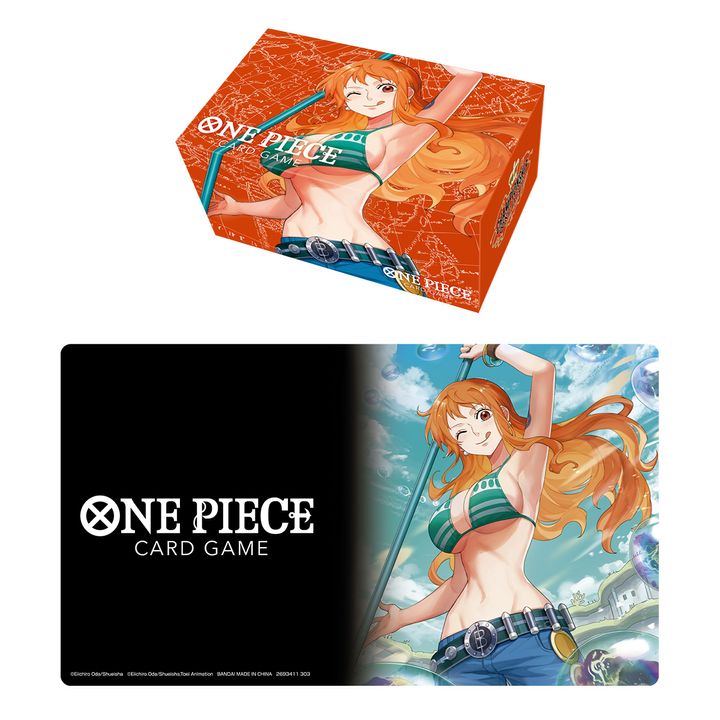 one piece card game playmat and storage box set yamato TCG durable surface that protects your cards and enhances your gameplayperfect for intense card duels or casual matches with friends BANDAI GAMES - ONE PIECE
