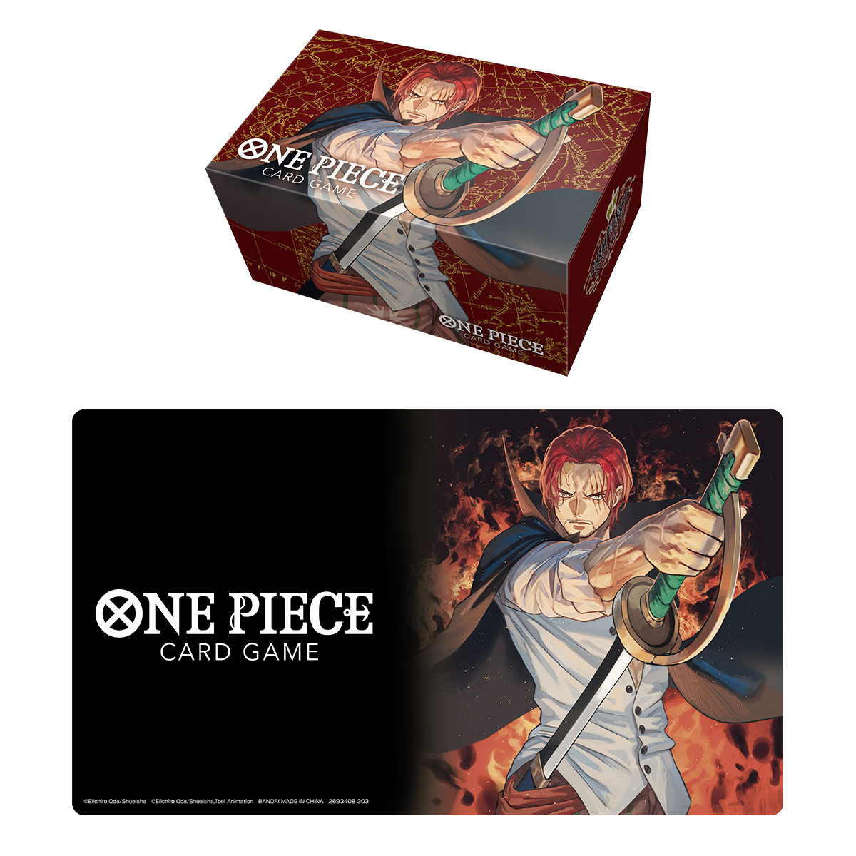 ONE PIECE CARD GAME Playmat and Storage Box Set -4 types- [August