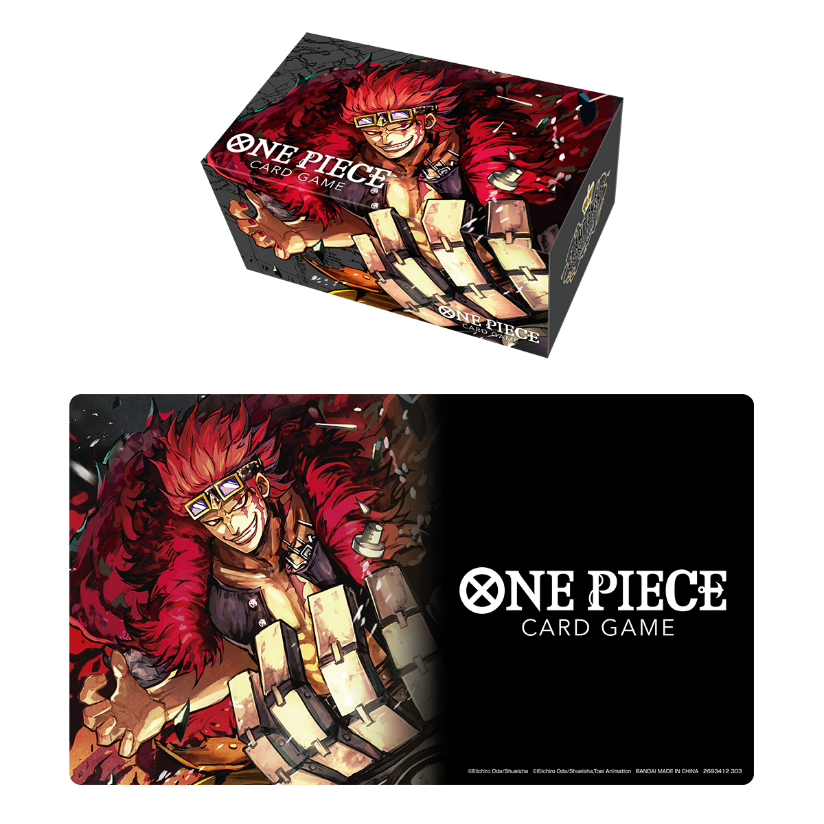 ONE PIECE CARD GAME Playmat and Storage Box Set -4 types- [August
