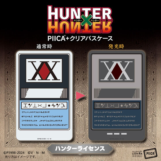 HUNTER×HUNTER PIICA+ Clear Pass Holder Hunter License | HUNTER