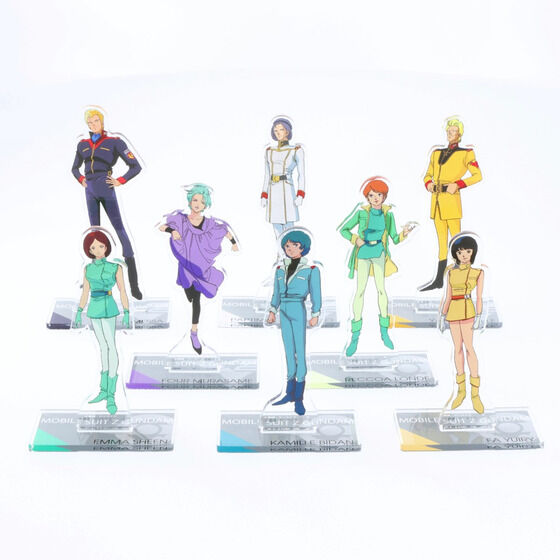 Mobile Suit Zeta Gundam Acrylic Standee Standard size