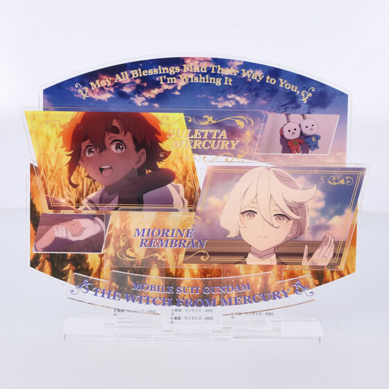 Mobile Suit Gundam: The Witch from Mercury Episode 24 Scene Acrylic Standee