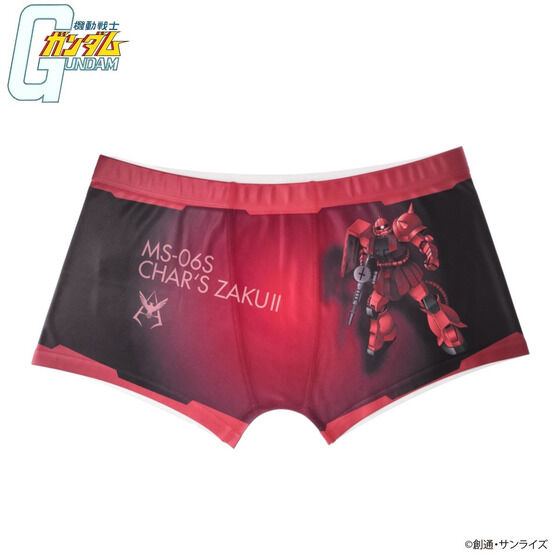 その他 M,s Mobile Suit Gundam MSillustration MS-06S Boxer Shorts | GUNDAM