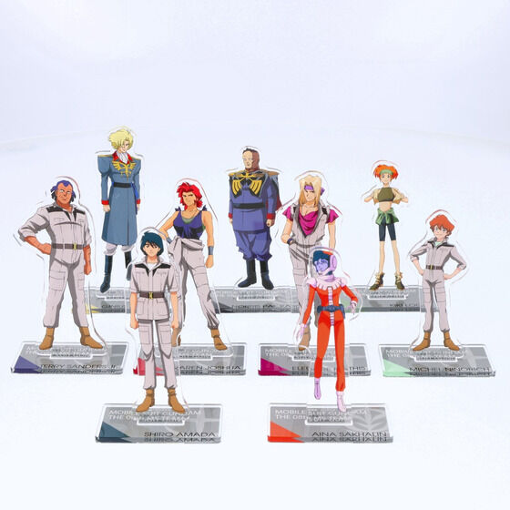 Mobile Suit Gundam: The 08th MS Team Acrylic Standee Standard size